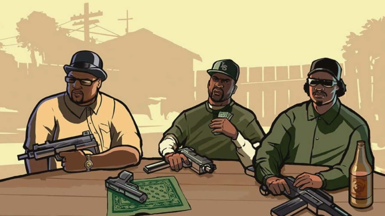 gta sa cj wallpaper