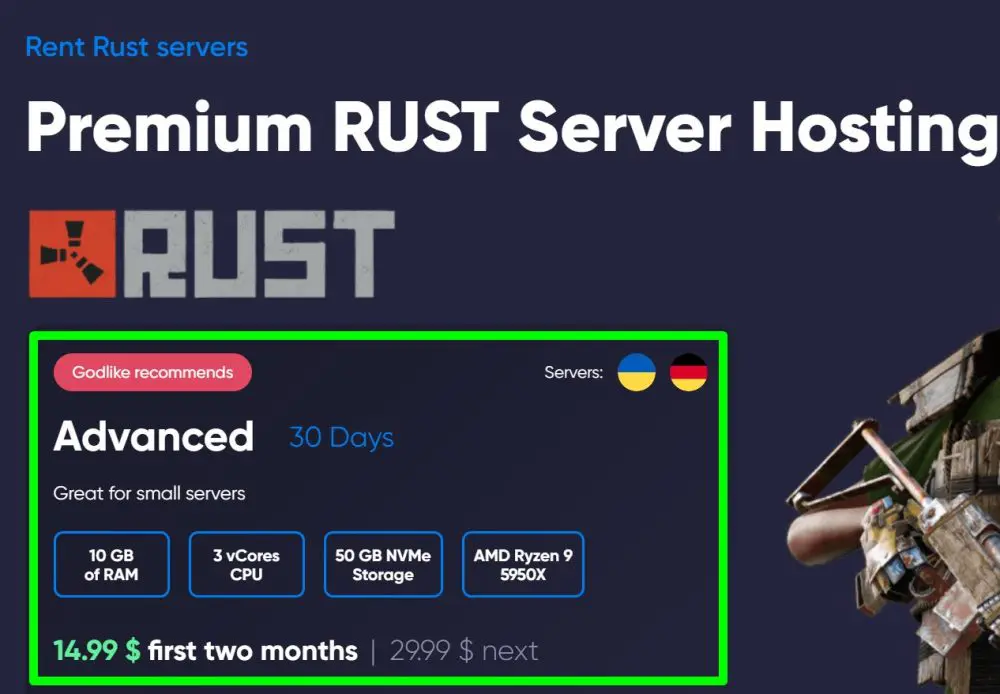 How to create a Rust server? - Godlike