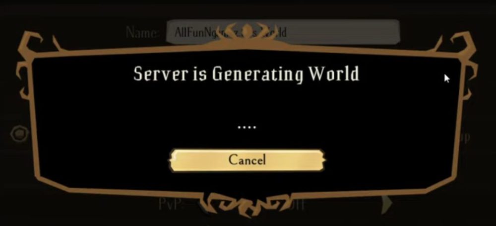 entering to the server