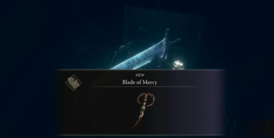 The Blade of Mercy elden ring