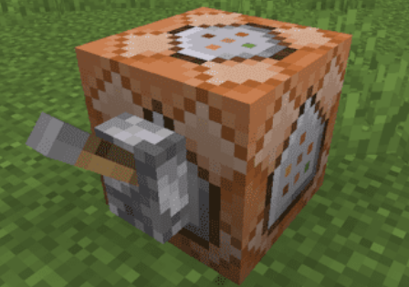 using command block in minecraft