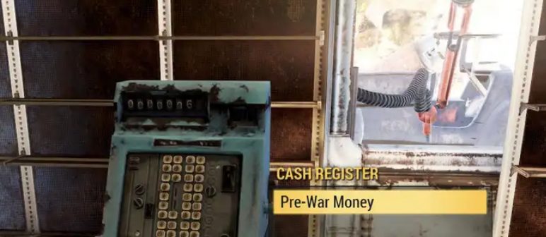 pre-war money location in Fallout 76