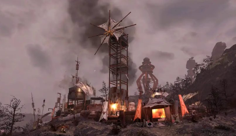 The Sludge works location Blood Eagles in Fallout 76