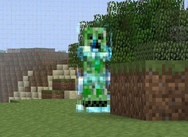 charged creeper in minecraft