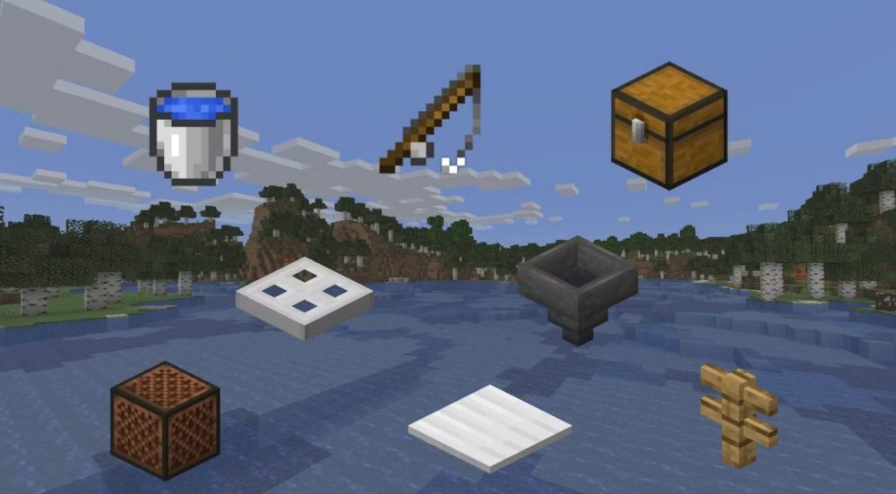 afk fishing farm minecraft