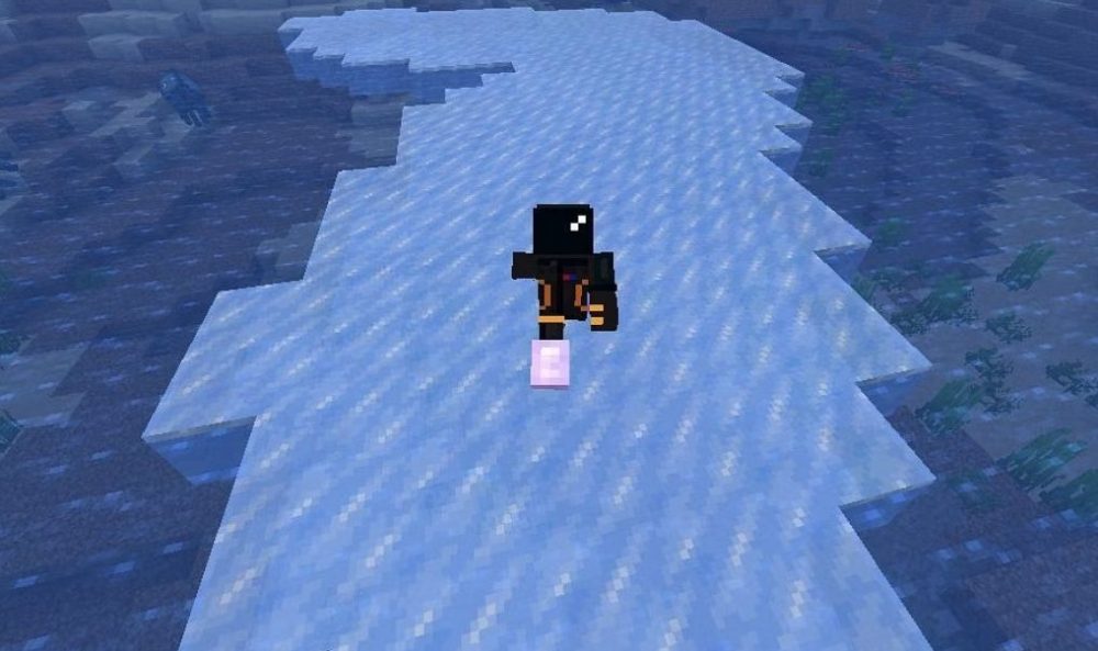 frost walker in Minecraft