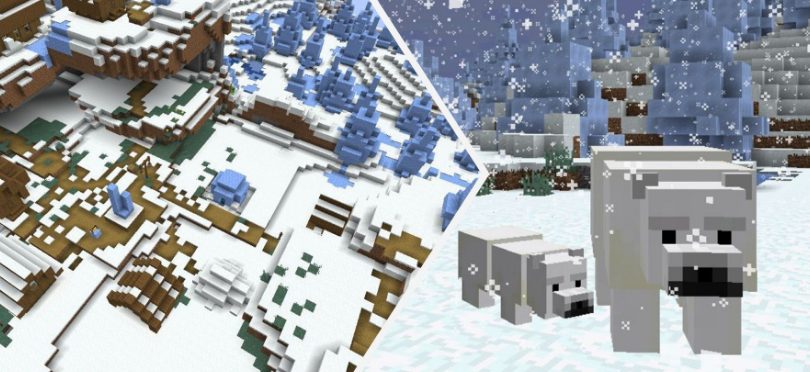 snow biom in minecraft