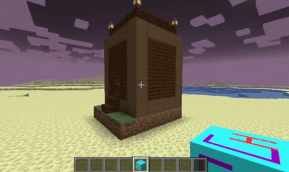 InstantBuildings mod for minecraft