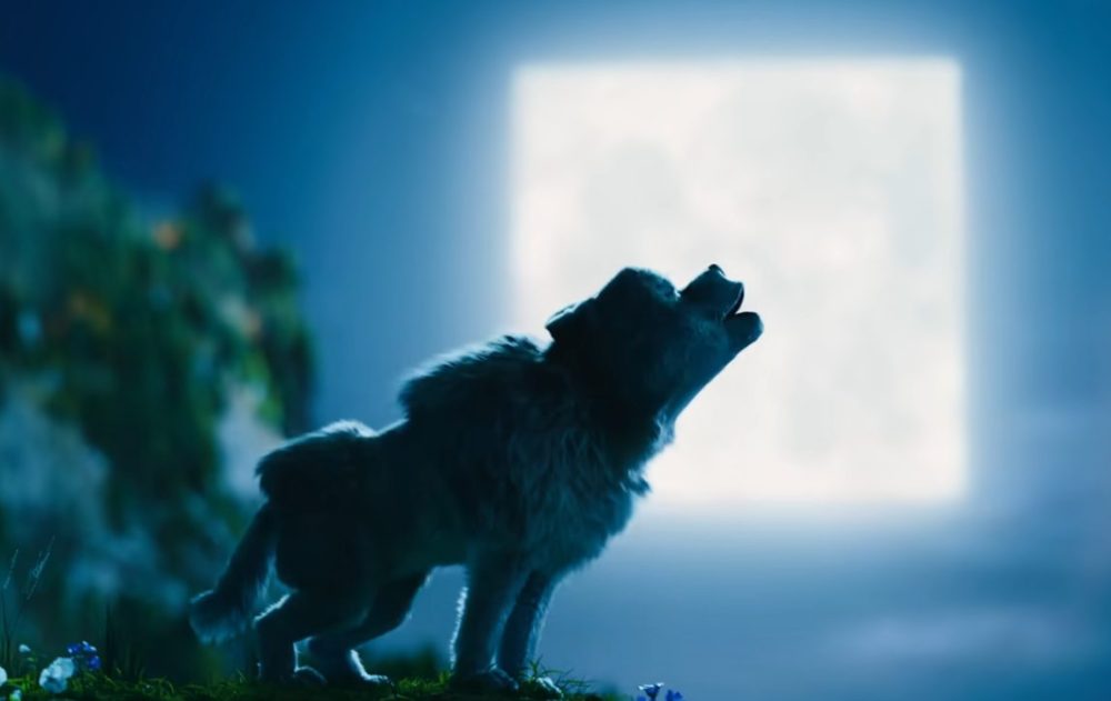 wolf from minecraft movie