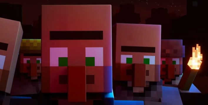 minecraft film villagers