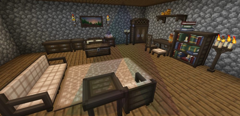 Fantasy’s Furniture mod minecraft