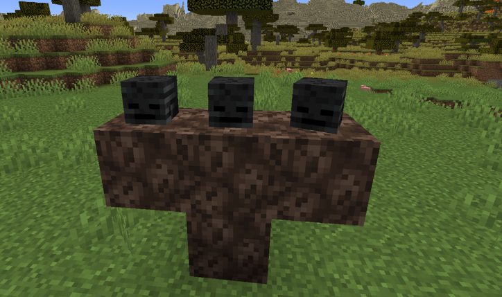 spawning wither in minecraft