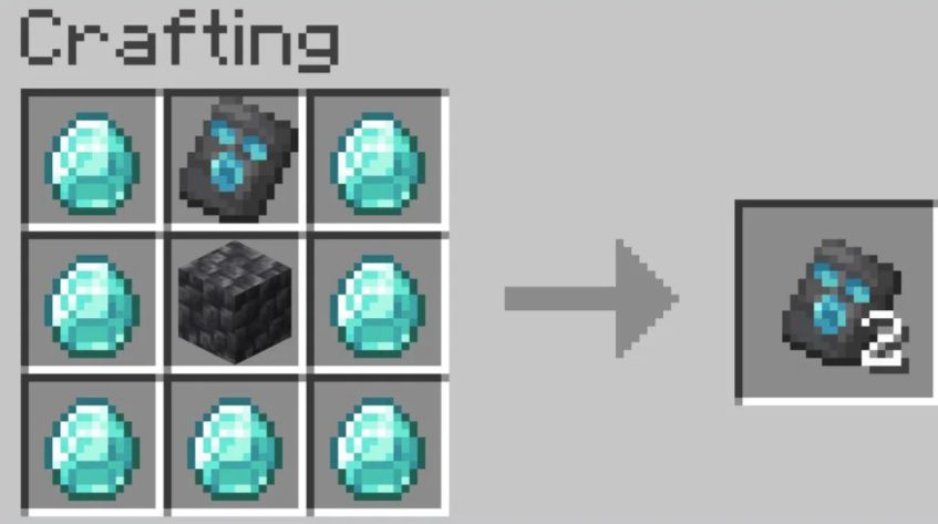 Duplicate Smithing Template minecraft