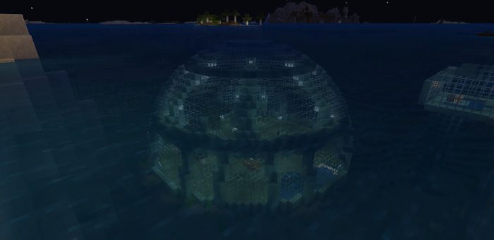 Underwater Dome minecraft