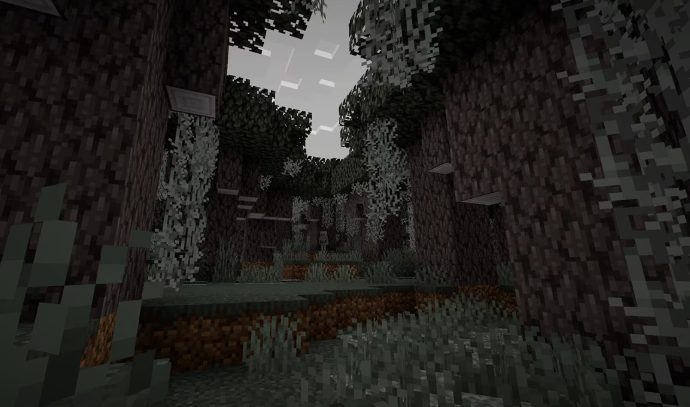 The Pale Gardens location in minecraft