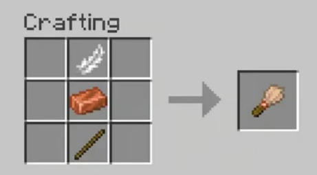 minecraft brush craft