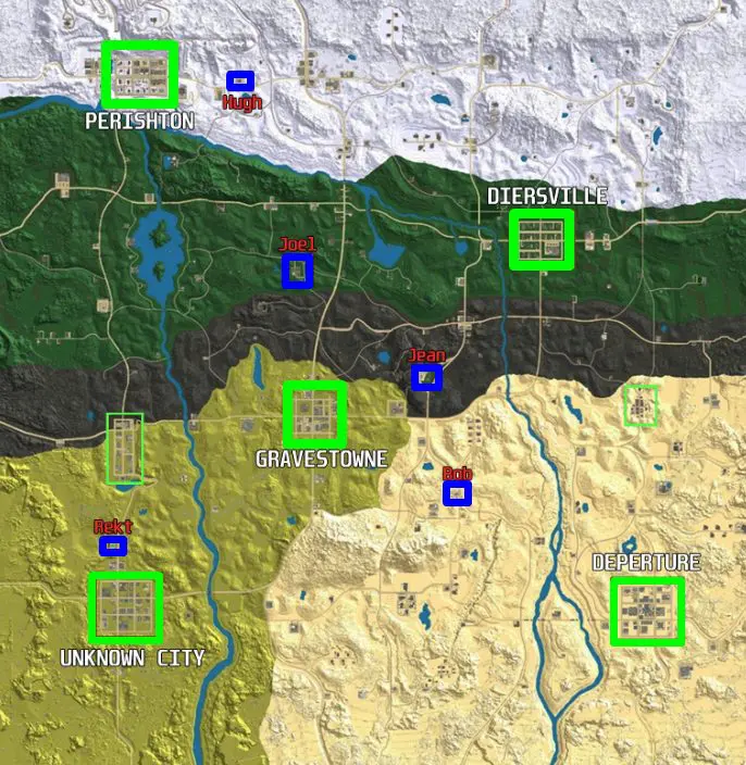 7日間死ぬまで地図ガイド - ナベツネ - Godlike