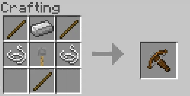 crossbow minecraft craft