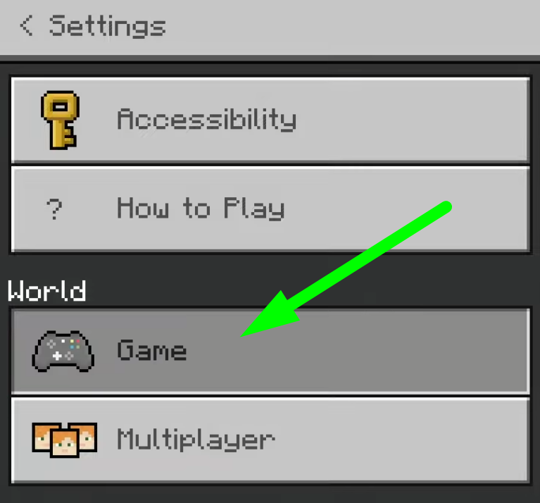 Minecraft Bedrock World Settings