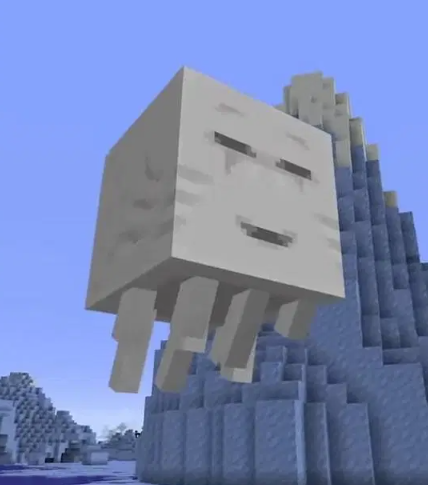 ghast mount minecraft