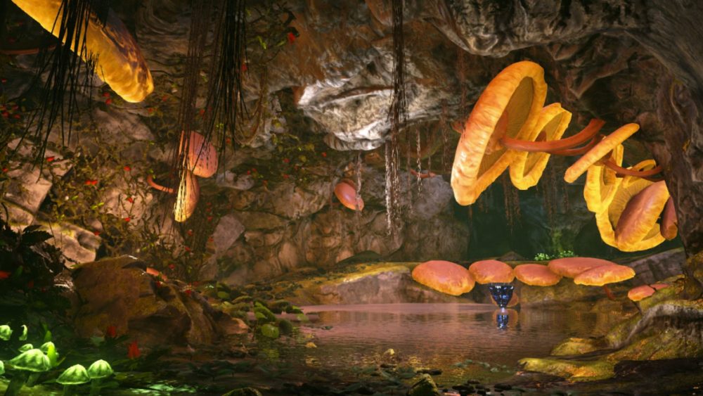 ARK caves