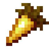 Golden carrot item in Minecraft