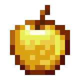 Golden apple item in Minecraft