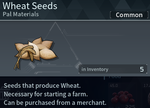Wheat Seeds Palworld
