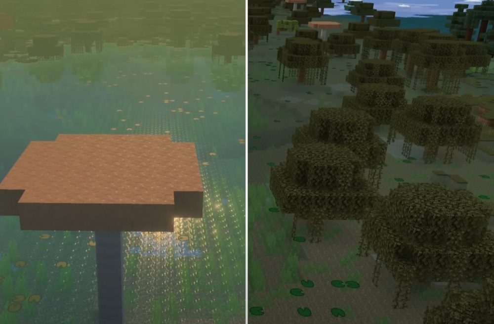 minecraft vibrant visuals