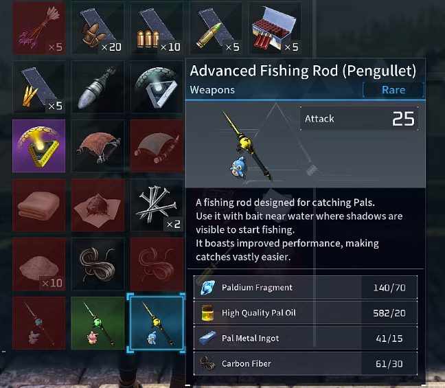 Palworld Fishing Rod