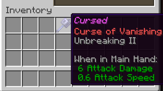 minecraft curse