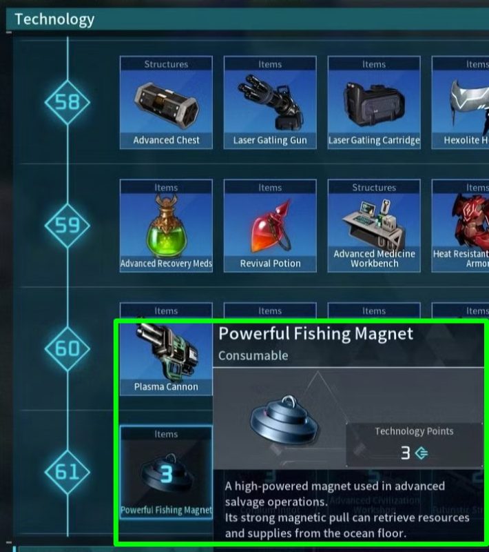 palworld powerful fishing magnet