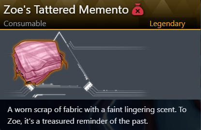 palworld Zoe Tattered Memento