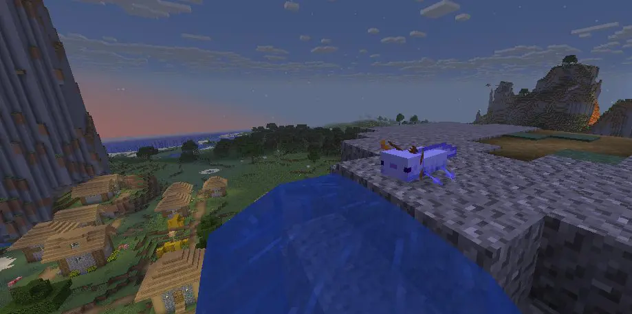 Hogyan szerezzen egy kék axolotl-t a Minecraft