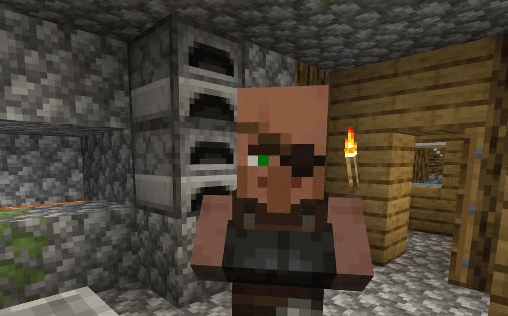 Minecraft Weaponsmith Villager