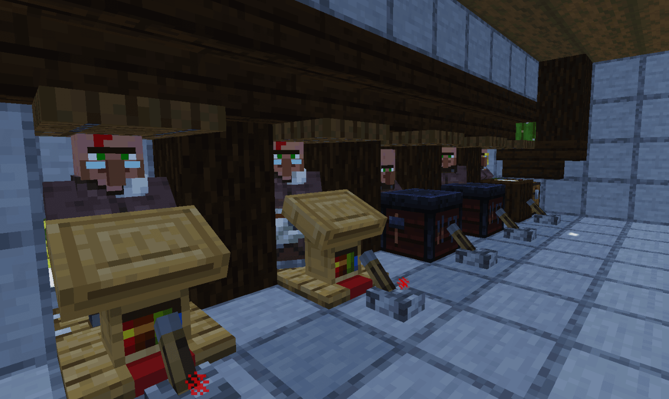 minecraft villagers