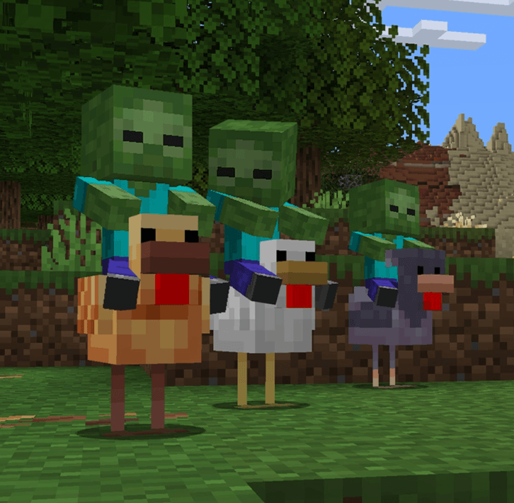 Minecraft Chicken variants