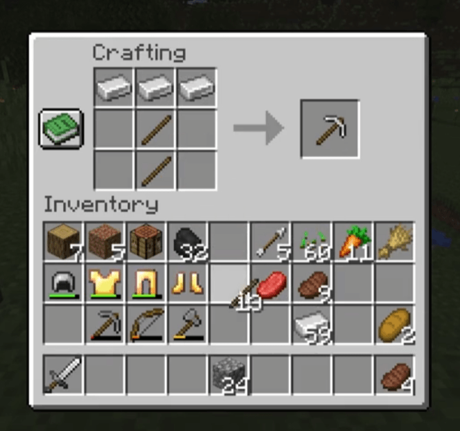 minecraft gear
