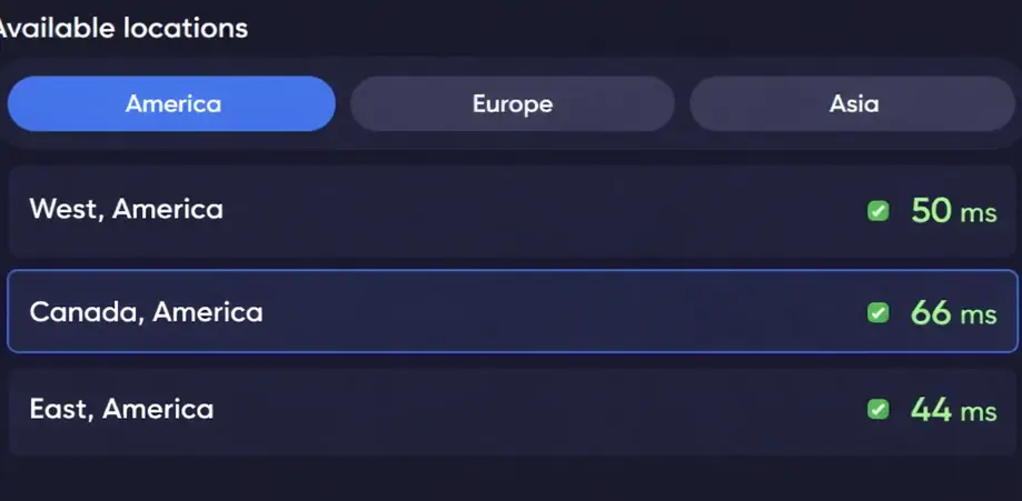 minecraft server location