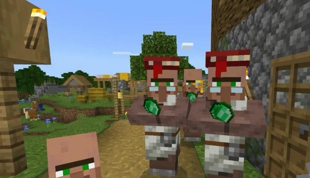 Comercio con aldeanos de Minecraft (1.21): guía completa de profesiones, precios, reabastecimientos y descuentos