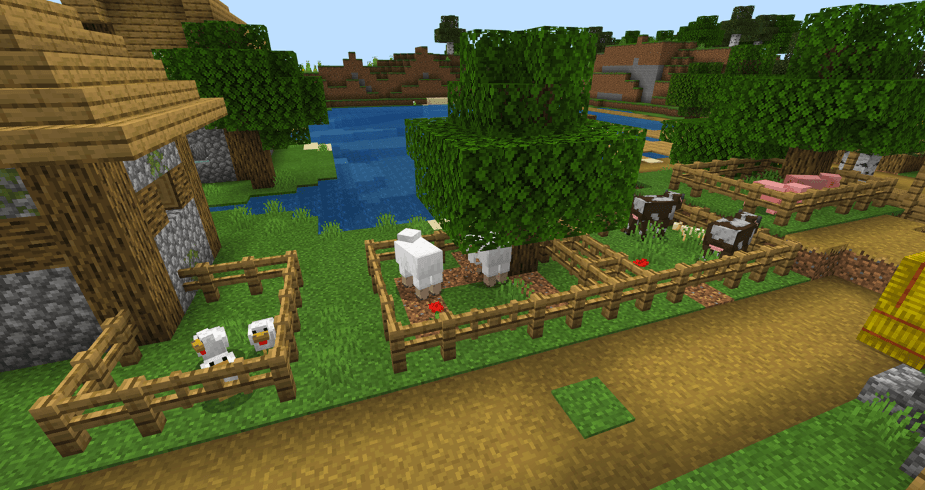 minecraft animal farm