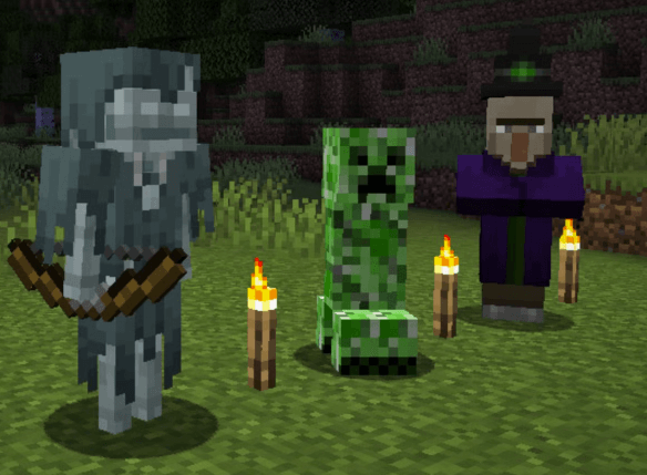 minecraft evil mobs