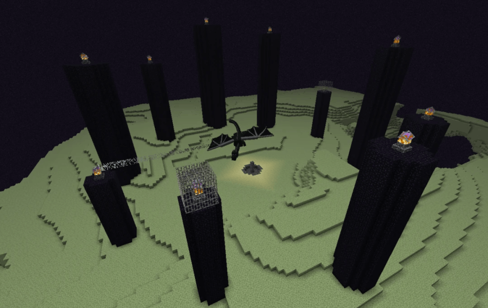 minecraft ender dragon