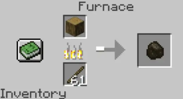 Minecraft Charcoal Recipe