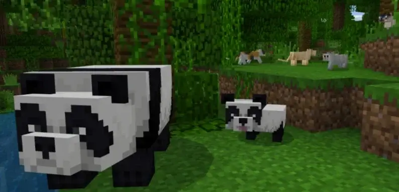 minecraft pandas