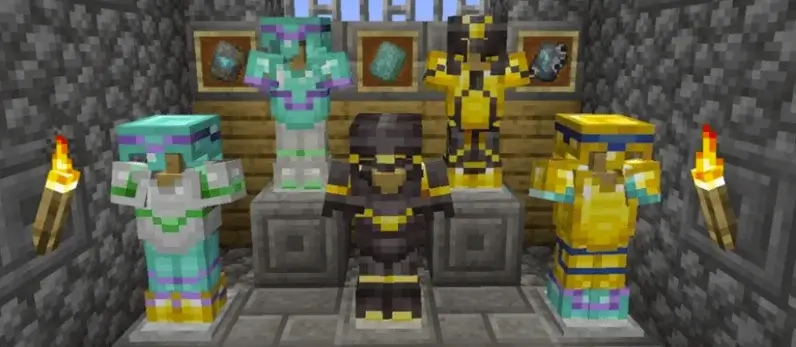 minecraft armor trims