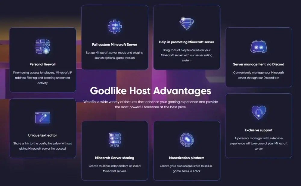 minecraft server hosting