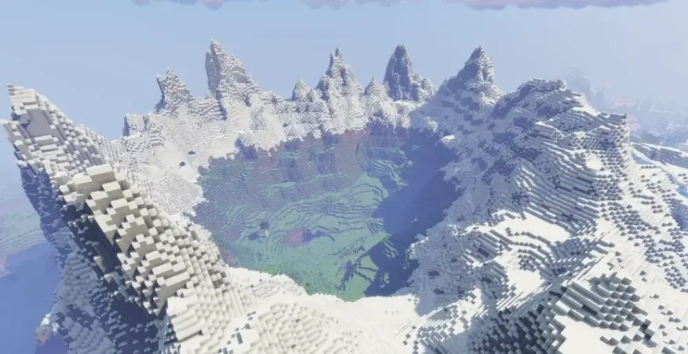 minecraft seed ice
