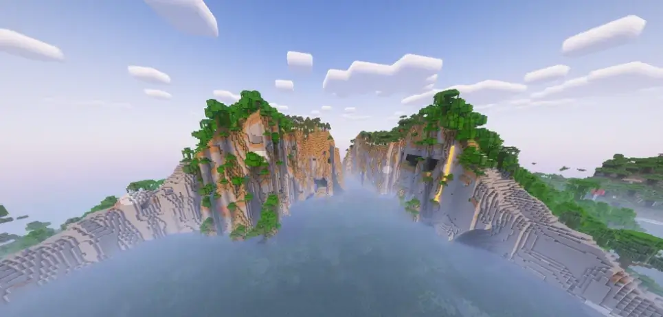minecraft mountain seed