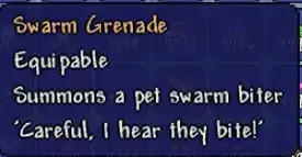 Swarm Grenage Terraria 1.4.5 Info